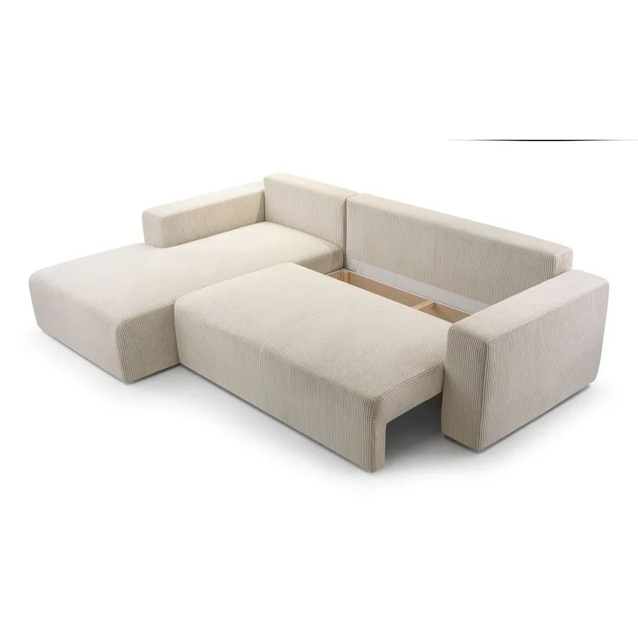 Ecksofa PULA Cord Schlafsofa