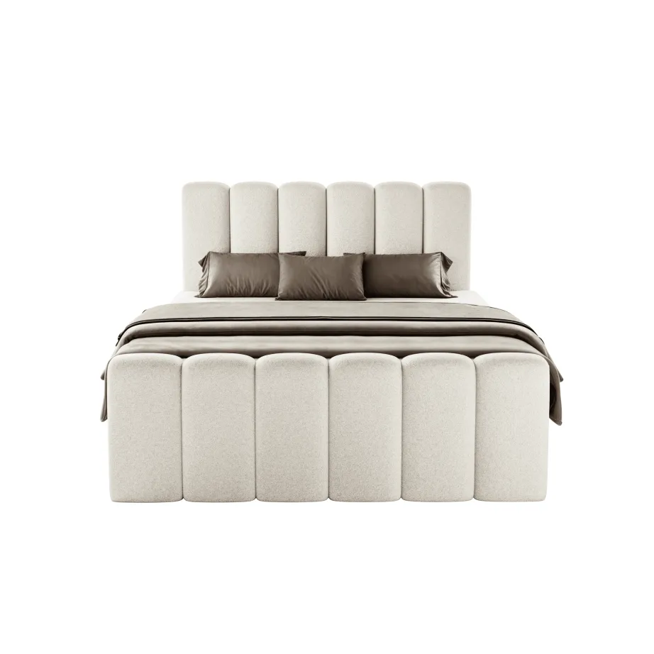 Boxspringbett NOLA mit Bettkasten & Topper