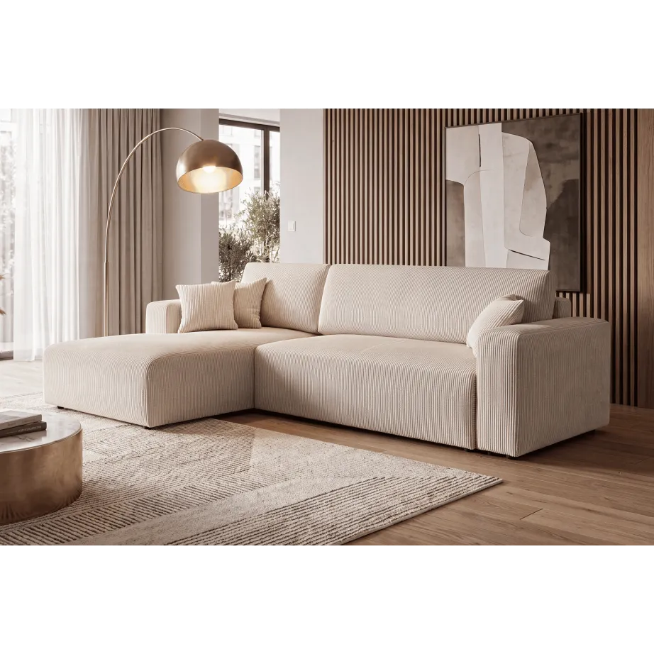 Ecksofa PULA Cord Schlafsofa