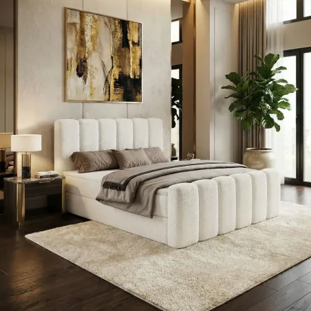 Boxspringbett NOLA mit Bettkasten & Topper
