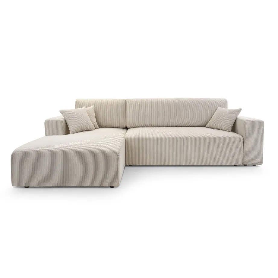 Ecksofa PULA Cord Schlafsofa